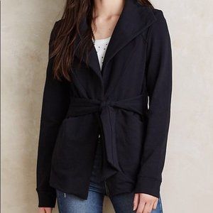 Anthropologie Bon Voyage Cardigan/Jacket, black, size medium